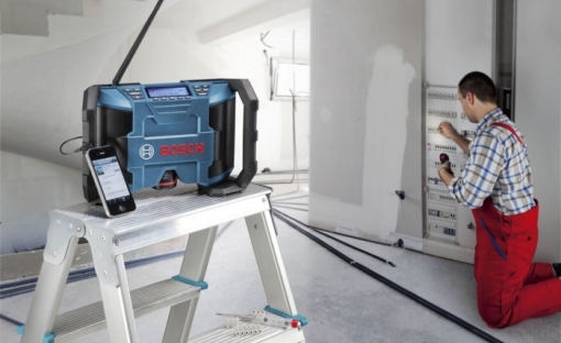 Radio de chantier Bosch GML 10,8 V-LI