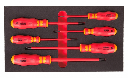 Alvéoles d'outils VDE Würth