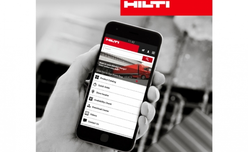 Application smartphone Hilti