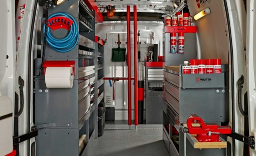 ORSYmobil, Solution d’aménagement de véhicules utilitaires de Würth
