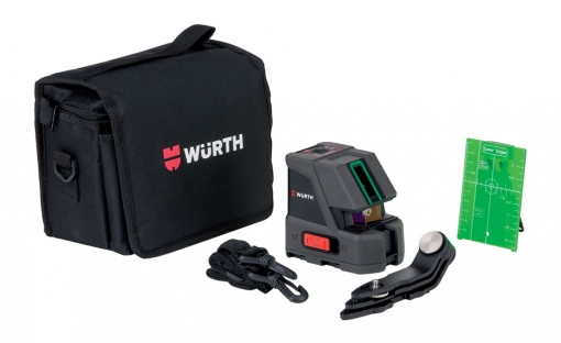 Laser croix Würth CLG-15 avec faisceau vert