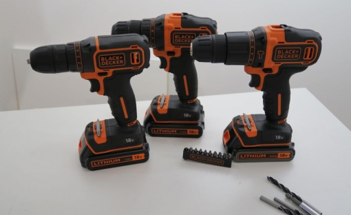 Perceuses visseuse 18 Volts BLACK+DECKER © Benjamin LEHARIVEL - Zone Outillage