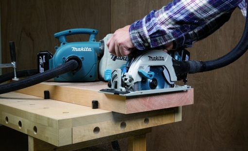Scie circulaire sans fil DHS680Z © Makita