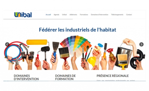Site internet UNIBAL