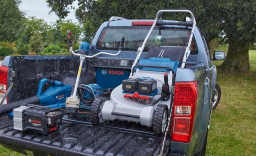 Produits jardin de la gamme 36 V Bosch Professional