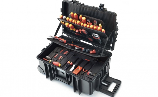 Trolley de maintenance pour électriciens © Wiha