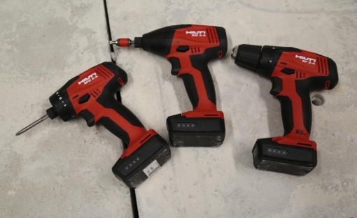 Nouvelles visseuses 12 V Hilti © Benjamin LEHARIVEL - Zone Outillage