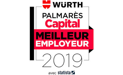 Palmares capital Würth Meilleur employeur 2019
