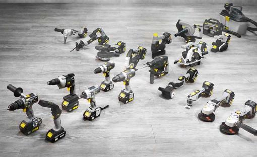 Plateforme d'outils sur batterie Far Tools X-Fit