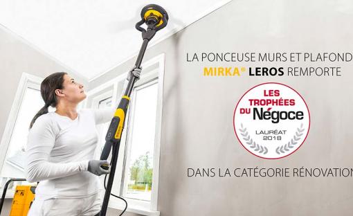 Trophée du Négoce 2018 dans la catégorie Industriel innovation produit Rénovation