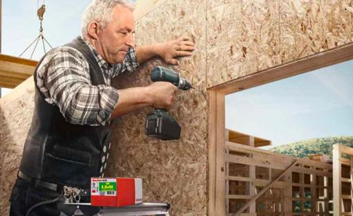 Vis Ficher dédiées à la construction des ossaturse bois
