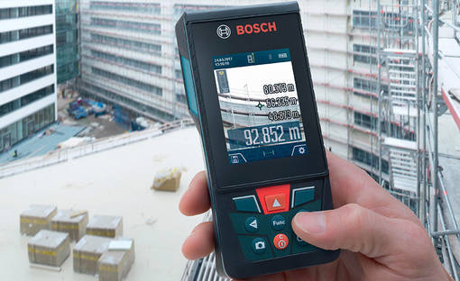 BOSCH GLM 120 C Professional : le premier télémètre connecté avec caméra