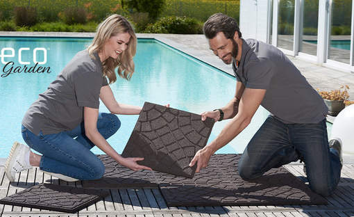 Aménagez votre jardin avec les dalles et bordures ECO Garden Ribimex