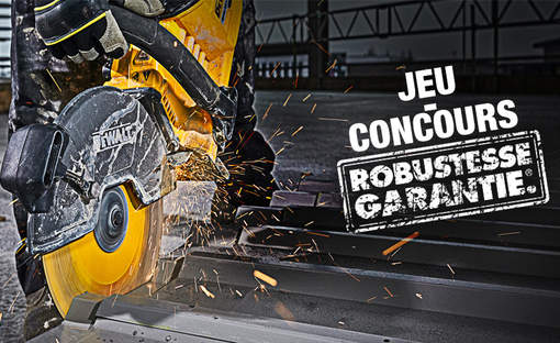 Testez votre robustesse et gagnez des outils avec DEWALT