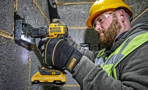 Nouvelle batterie compacte haute capacité XR 18V 4,0 Ah DEWALT