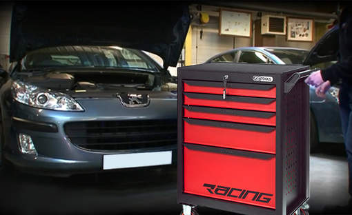 KS Tools RACING 850.5184 : une servante polyvalente contenant 184 outils