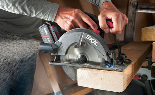 Test complet et avis de la scie circulaire brushless sans fil SW1E 3550 CA SKIL 