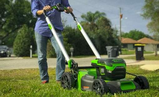 tondeuse sans fil brushless greenworks 60V