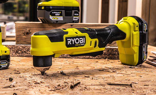 perceuse-visseuse d’angle Brushless HP 18V ONE+ RAD18C-0 Ryobi