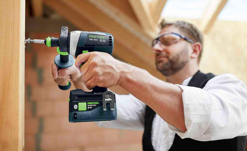 perceuse-visseuse sans fil QUADRIVE TDC 18/4 5,2/4,0 I-Plus-SCA Festool