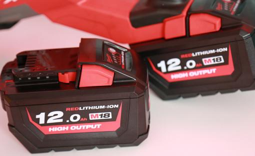 Nouvelle batterie MIlwaukee M18 HB12 12 Ah 18 V