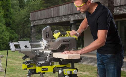 Avis et prix scie à onglets radiale Ryobi EMS305RG 305 mm