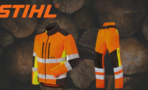 Nouvelle tenue de signalisation anti-coupures STIHL Protect MS