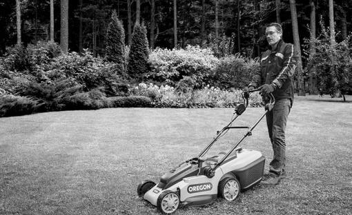 Avis test et prix tondeuse sur batterie OREGON LM400