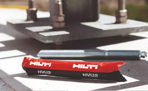 Hilti HVU2 capsule souple de scellement chimique