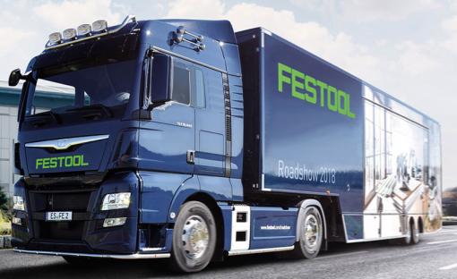 date et lieux du Festool tour 2018 promotion Festool
