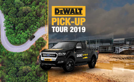Stand DEWALT pick-up tour 2019