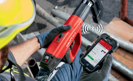 Cloueur à poudre Bluetooth Hilti DX 5