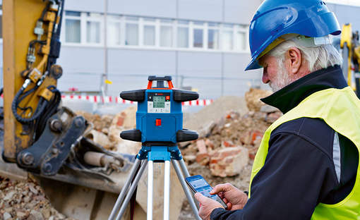 Niveau laser rotatif Bosch GRL 600 CHV Professional 