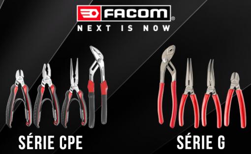 Nouvelles pinces FACOM série CPE et série G