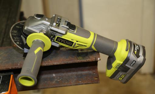 Meuleuse Ryobi R18AG7 Brushless sans fil ONE+