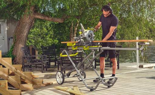 support universel à roulettes RLSW01 Ryobi