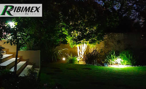 Éclairage LED extérieur écologique TIMEO RONDO Ribimex