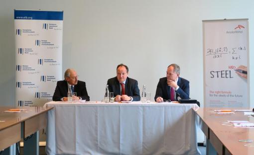 Accord entre BEI et ArcelorMittal