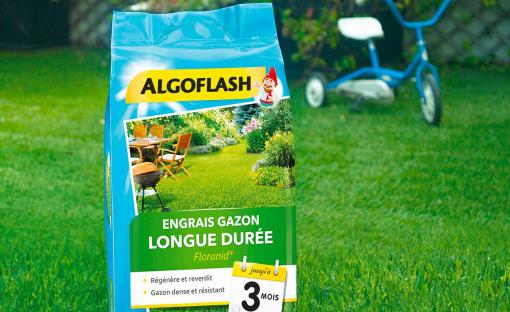 Engrais gazon Floranid 3 mois Algoflash