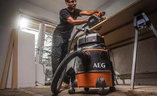 aspirateur de chantier sans fil 18 V sec et humide BWD18-0 AEG