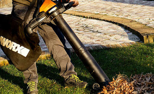 aspirateur souffleur broyeur sans fil WG583E Worx