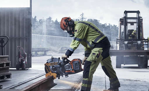 découpeuse sans fil Husqvarna K 1 PACE Rail
