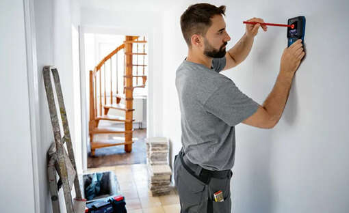 détecteur mural GMS 120-27 Professional Bosch 