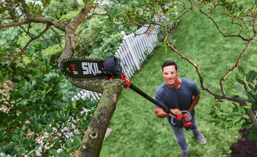 élagueuse sur perche sans fil 40V Brushless 0582 SKIL