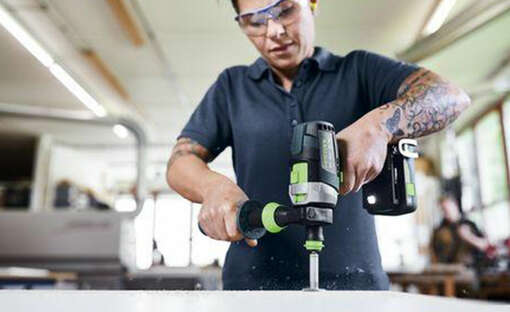 Perceuse-visseuse à percussion sans fil Festool QUADRIVE TPC 18/4 I-Basic