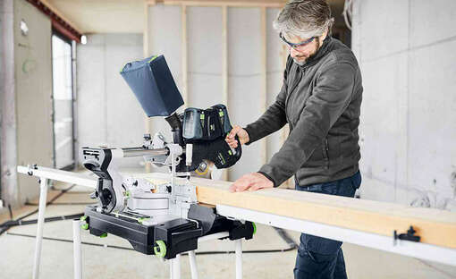 scie à onglets radiale sans fil KAPEX KSC 60 EB Festool