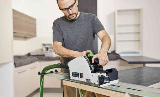 scie plongeante filaire avec inciseur TSV 60 KEBQ Festool 