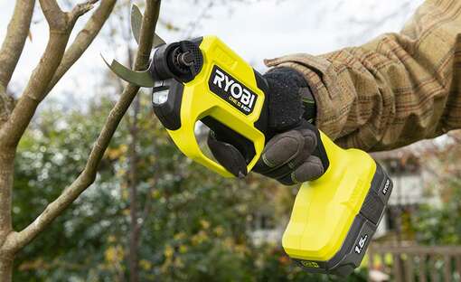 sécateurs sans fil RY18SCA et RY18SCXA 18 V One+ Ryobi 