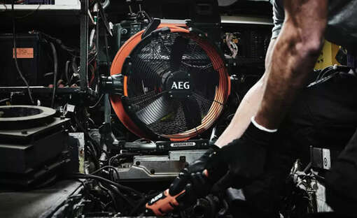 Ventilateur hybride Brushless 18 V BDF 18-0 AEG