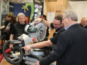 Stand Metabo au salon Bau 2015 à Munich